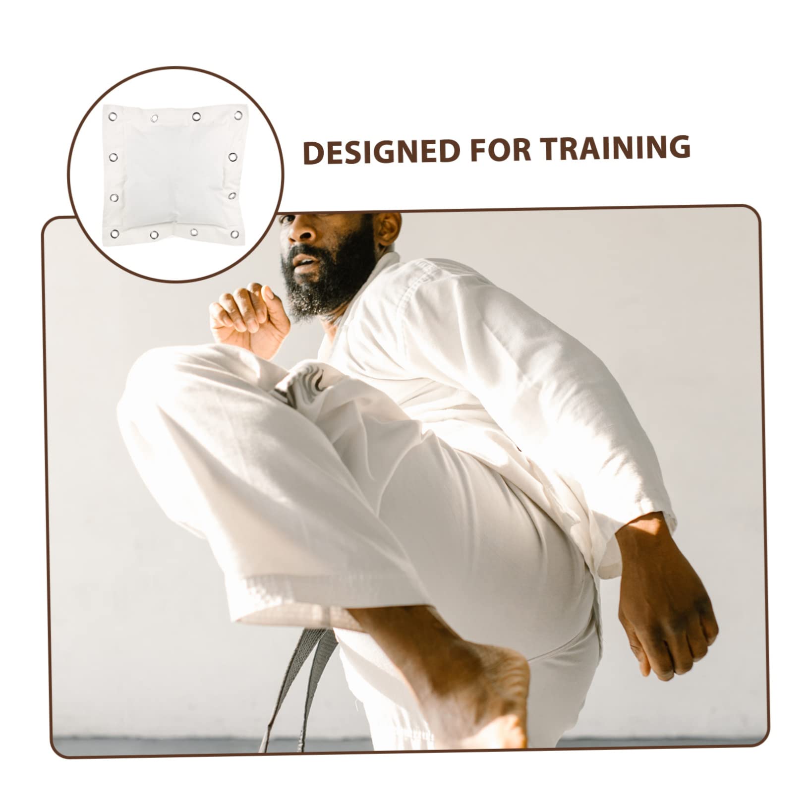 BESPORTBLE 3sets Cuscinetti Per Boxe Da Montare Parete Pad Di Allenamento Resistente e Pratico Per Calci e Colpi Design Spesso Con Materiale Padded e Rivestimento Pu Compatibile Con Pareti