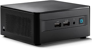 Intel NUC 12 NUC12WSHi7 Wall Street Canyon Mini Computer 12th Gen Core i7-1260P, 12 Cores(4P+8E), 16 Threads, 18MB Smart Cache, Iris Xe Graphics,16GB RAM, 1TB PCIe SSD, Win 10 Pro