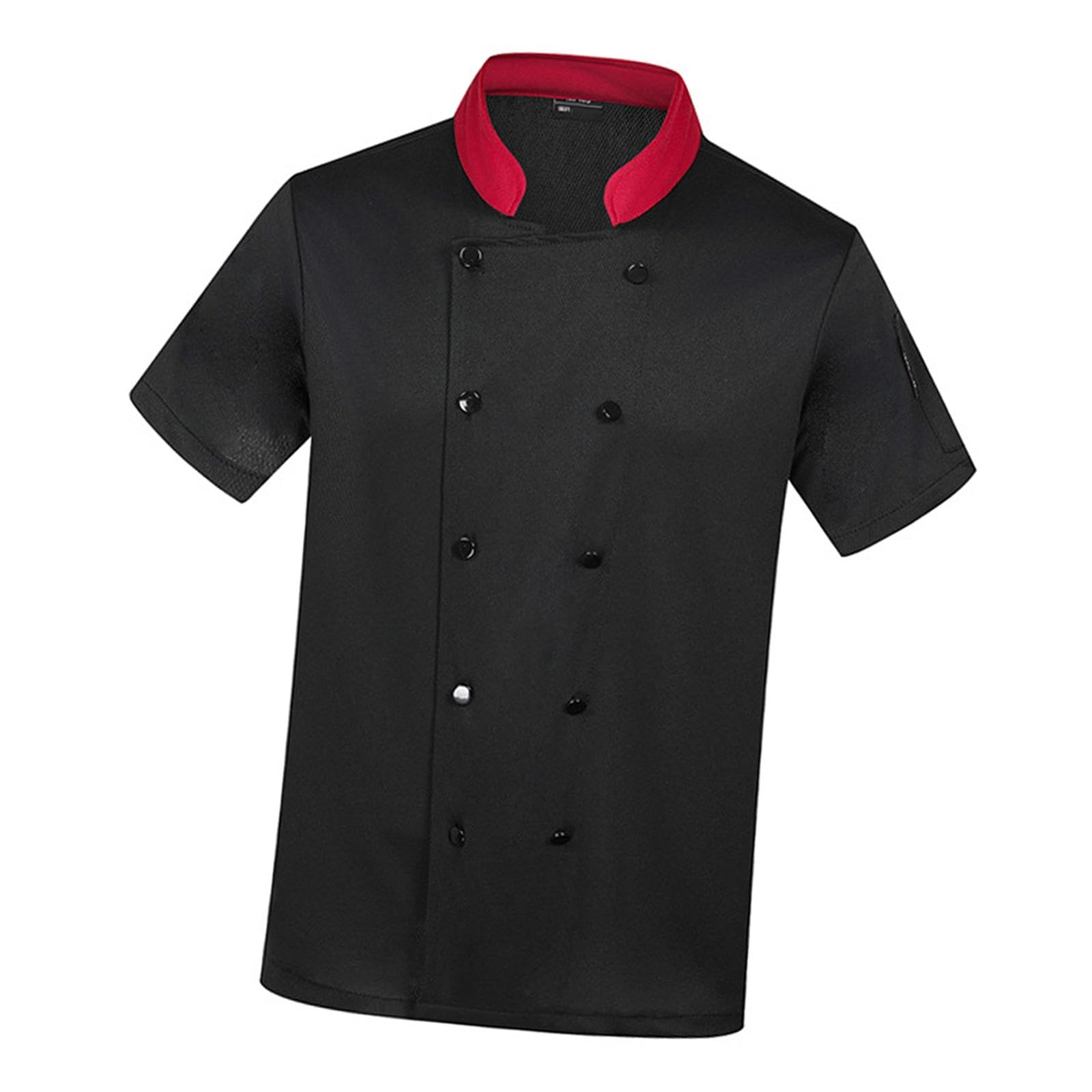 Colcolo Chef Uniforme, ropa de trabajo de cocina de manga corta para comedor Barkery Pub