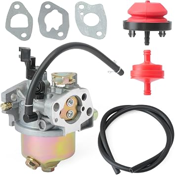 31M63TF799 Snowblower Carburetor Compatible with Craftsman 247.889700 Snow Blower Carb Tune Up Kit Replacement Parts with Hose and Gaskets