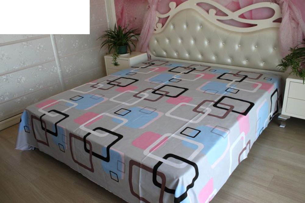 Drap en coton sergé lin 200x230cm pour des nuits douces et naturelles