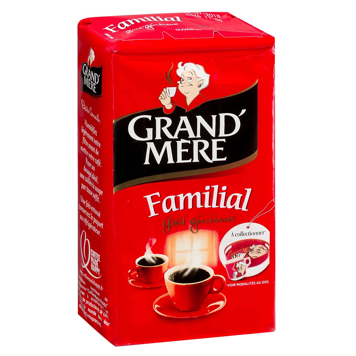 Café moulu Grand'Mère Familial 4x250g