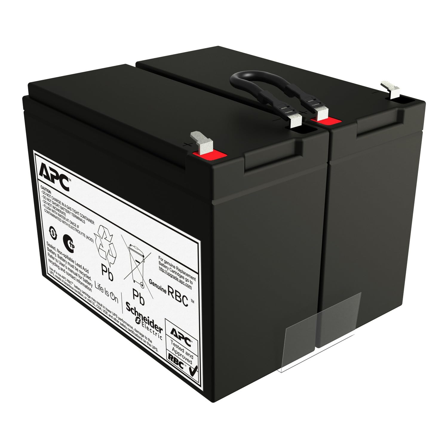 APC APCRBCV207 cartucho de batería reemplazable de 2 celdas para Easy UPS serie SMV/SMVS 2