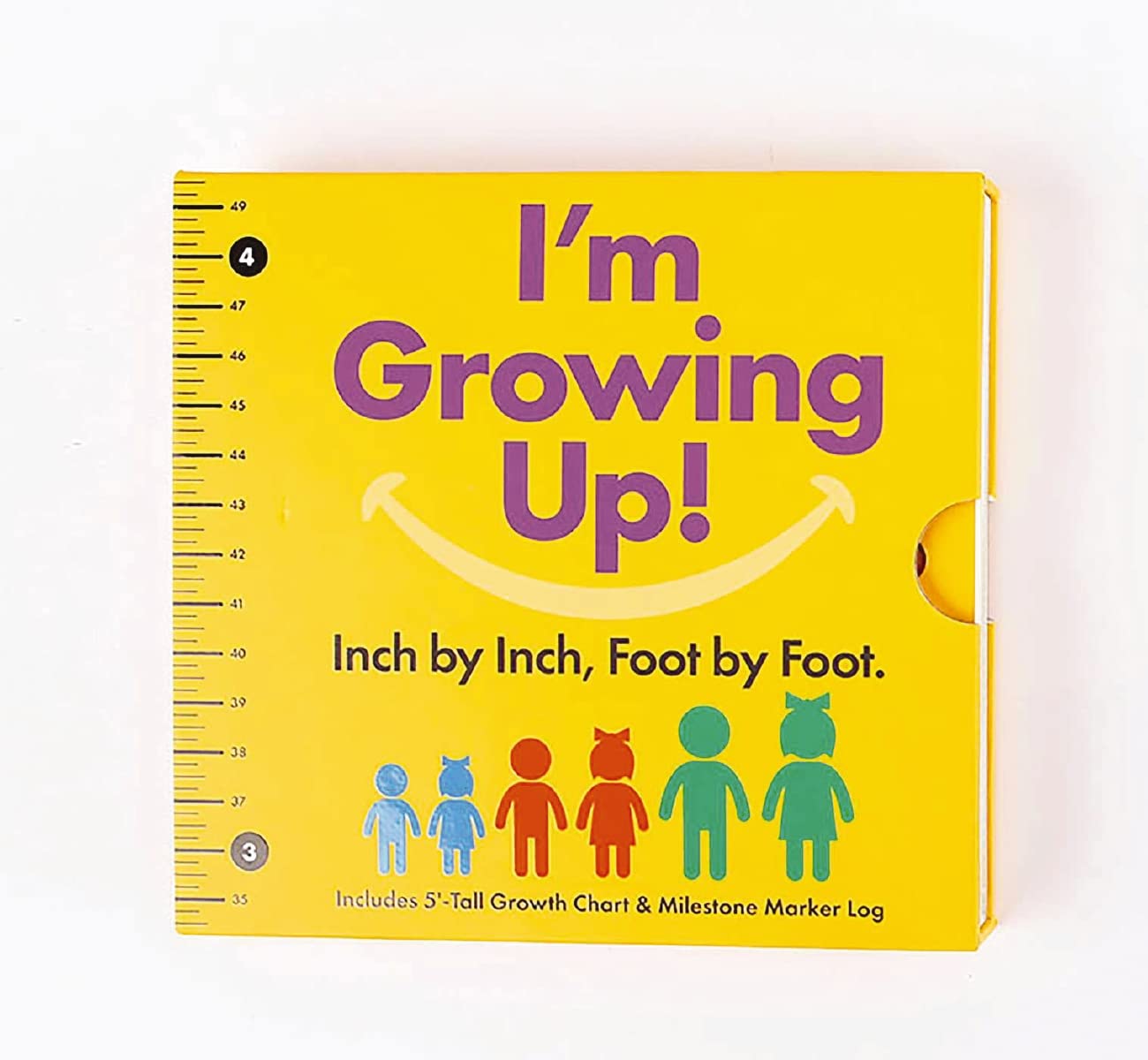 I'm Growing Up: Foot by Foot, Inch by Inch: A Wall-Hanging Guided Journal to Chart and Record Your Kids' Growth!      Product Bundle – February 23, 2021