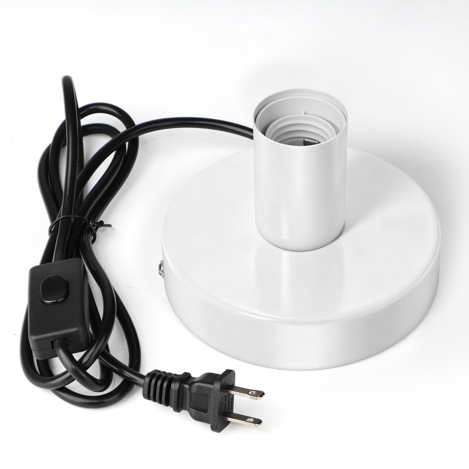 Black Table Lamp Base with Switch - E26/E27 -11
