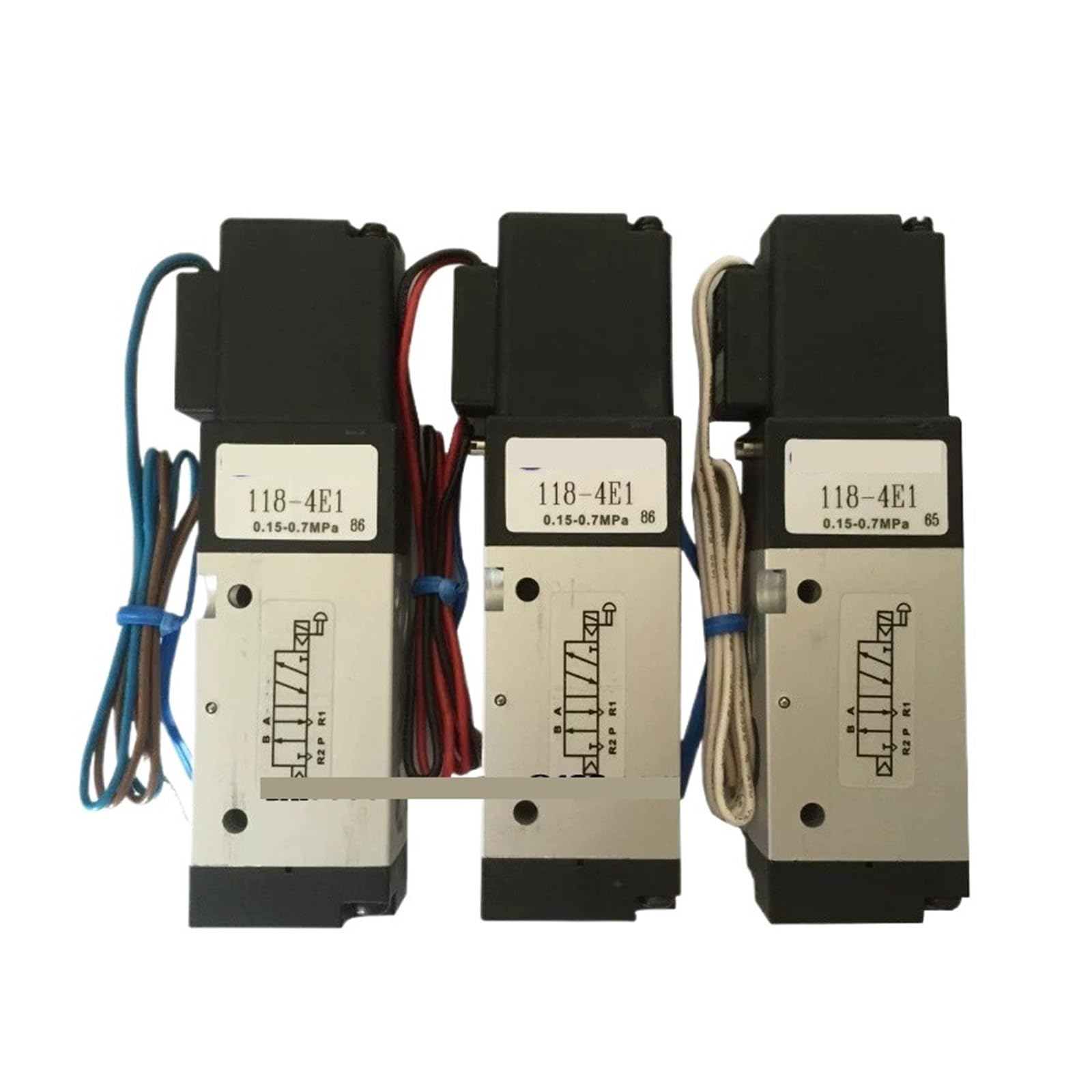 1PCS 118-4E1-P/L DC12V DC24V AC110V AC220V Solenoid Valve(DC24V)