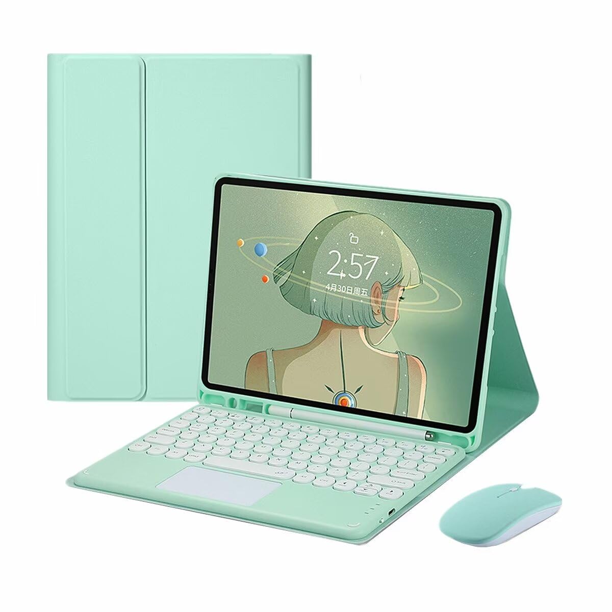 iPad Air + Bluetoothキーボード + Apple Pencil Amazon.com: with Mouse Keyboard case for iPad Air 13 inch