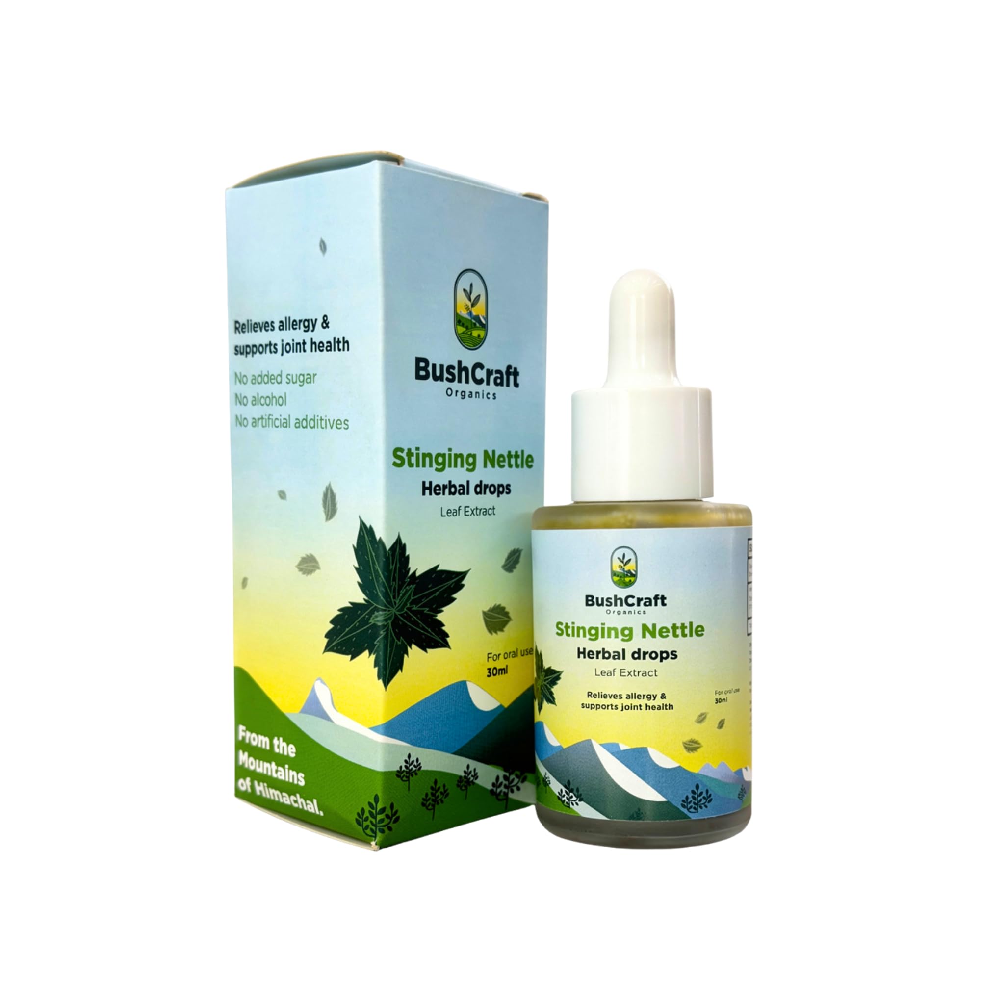 Stinging Nettle Leaf Extract (Urtica dioica) | Alcohol-Free Glycerin Herbal Concentrate | Support Joint health, Allergies & Respiratory system | 30 ml-picture-11