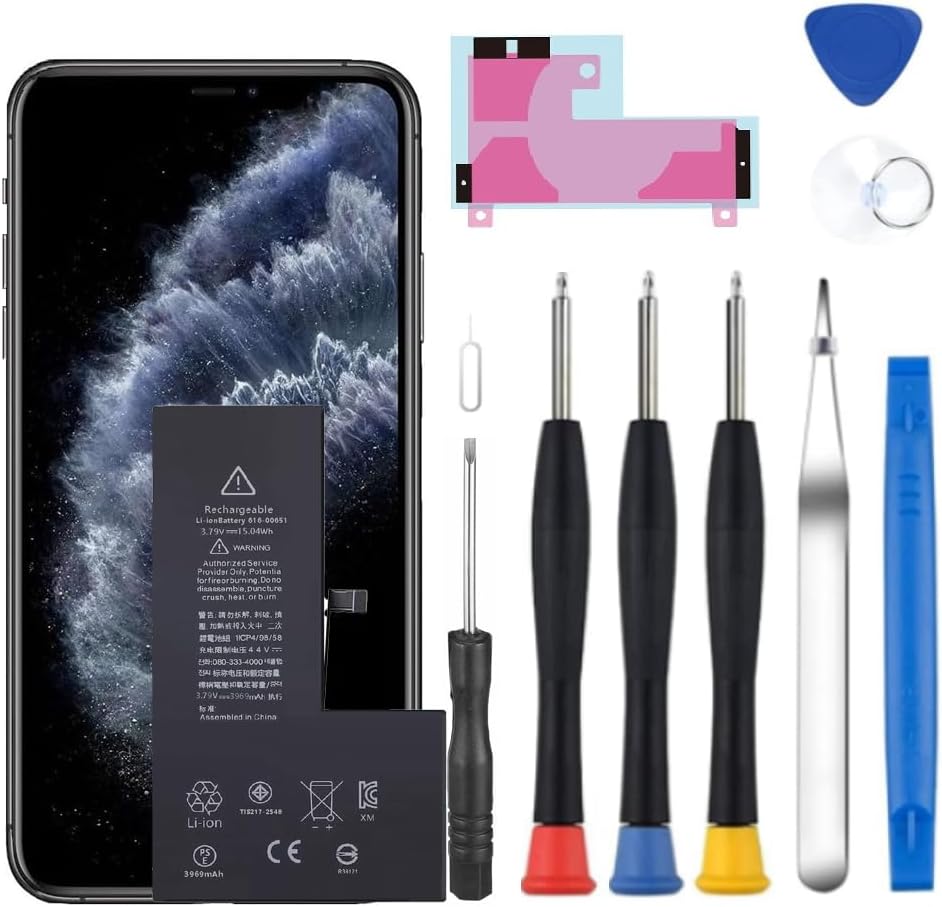 Battery for iPhone 14, 2026 New Upgraded Battery Replacement for iPhone 14 A2882 A2649 A2881 A2884 A2883 with Professional Repair Tool Kit
