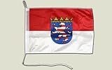 Bootsfahne Deutschland Hessen - 30 x 40 cm [Misc.]