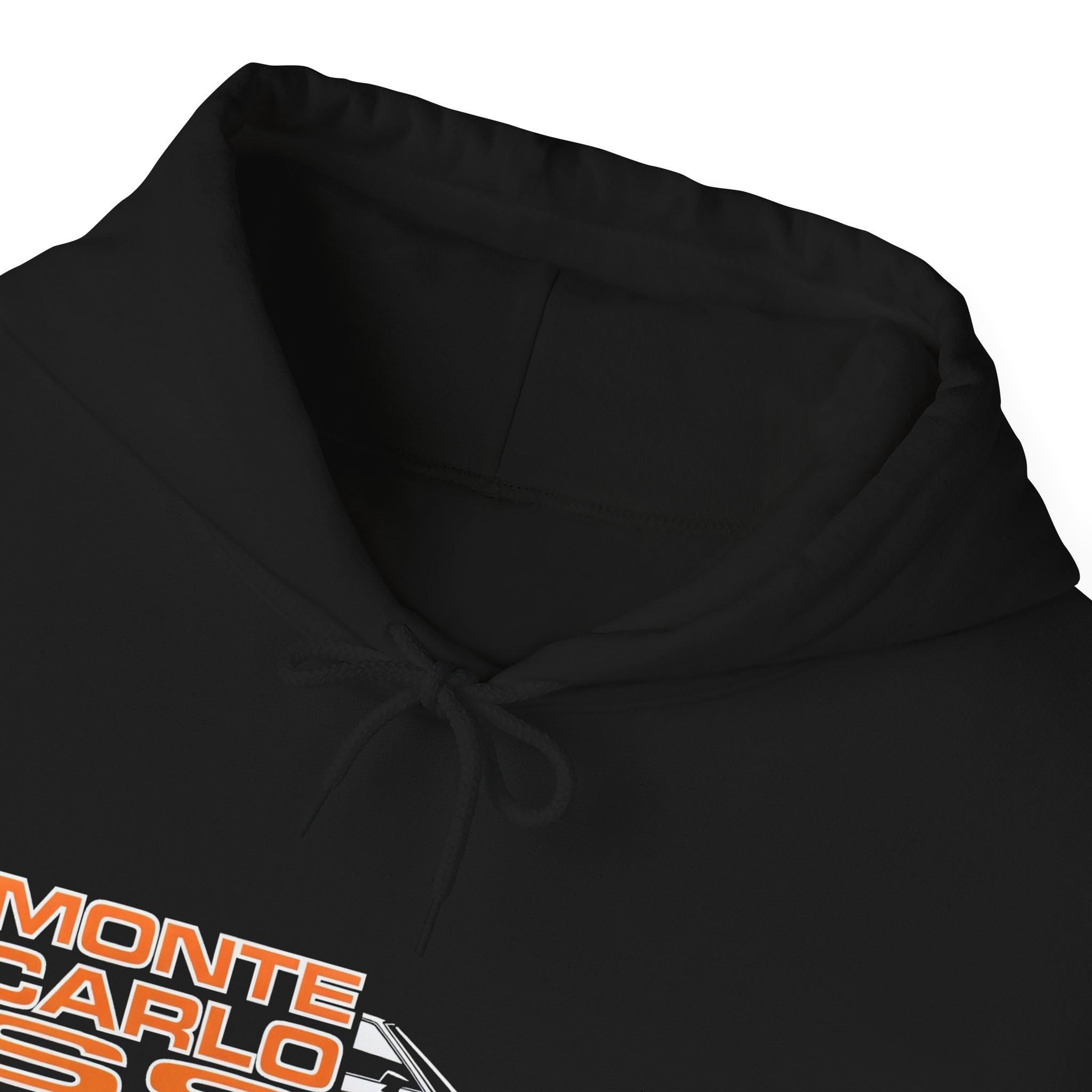 Monte Carlo SS retro bluza z kapturem klasyczna uliczna wydajność samochód grafika vintage styl sweter