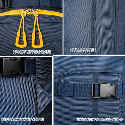 Image of Unigear Ski Boot Bag Backpack for Helmet 50L /70L, Goggles, Gloves, Skis, Snowboard & Accessories