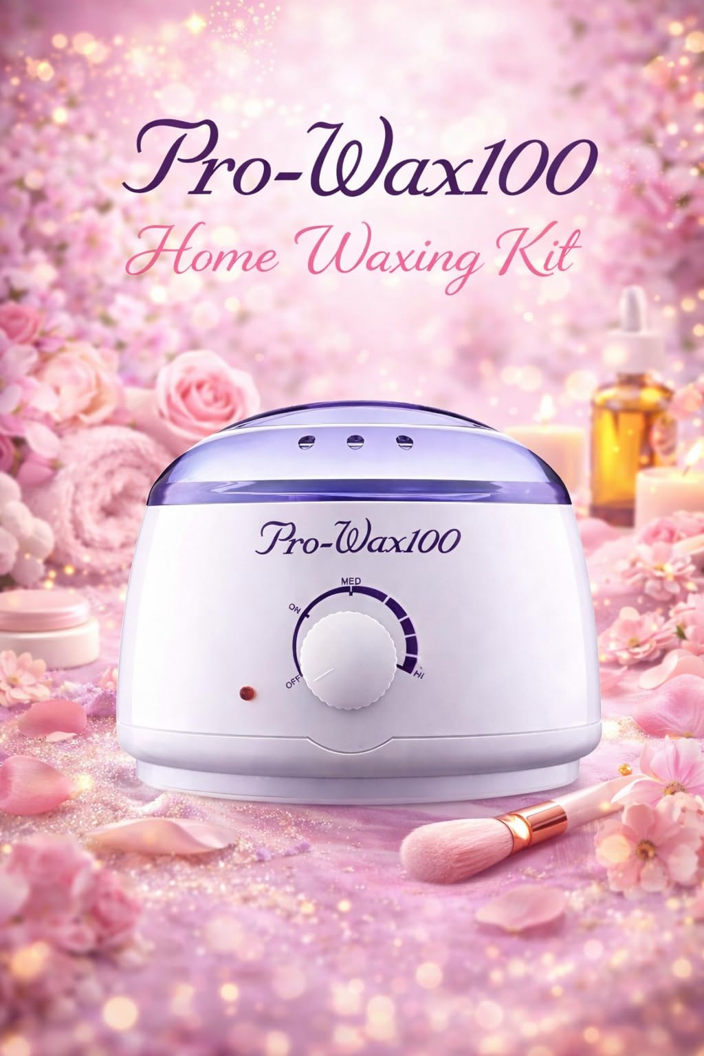 Pro Wax Heater And Warmer | Automatic Hot Wax Machine for Hard Wax, Strip Wax And Paraffin | Fast Heating Waxing Kit for Smooth Hair Removal | Professional Heater for Women-image-29