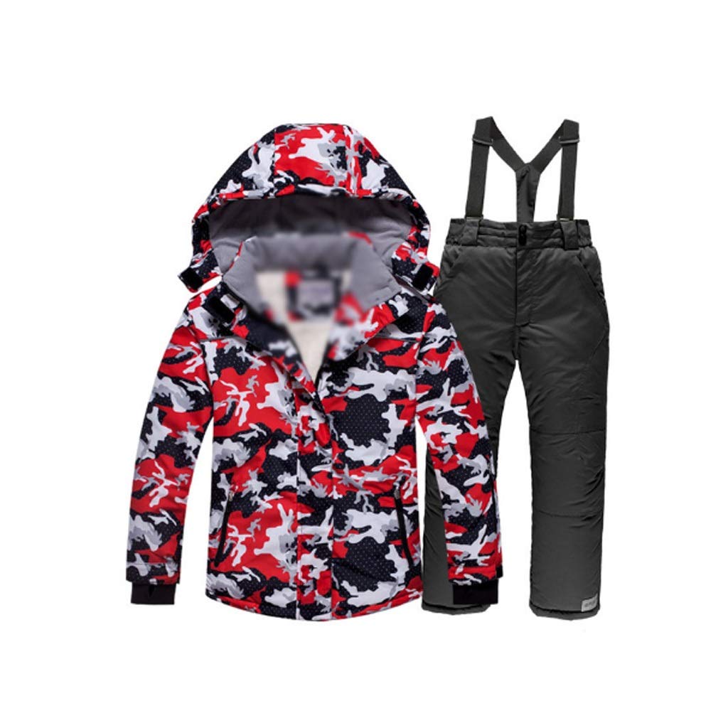 【服装】Children's Ski Clothing Winter Outdoor Windproof, Waterproof and（童装） Snow-Proof Clothing Girls Ski Clothing Ski Jacket (Size : Super Large)