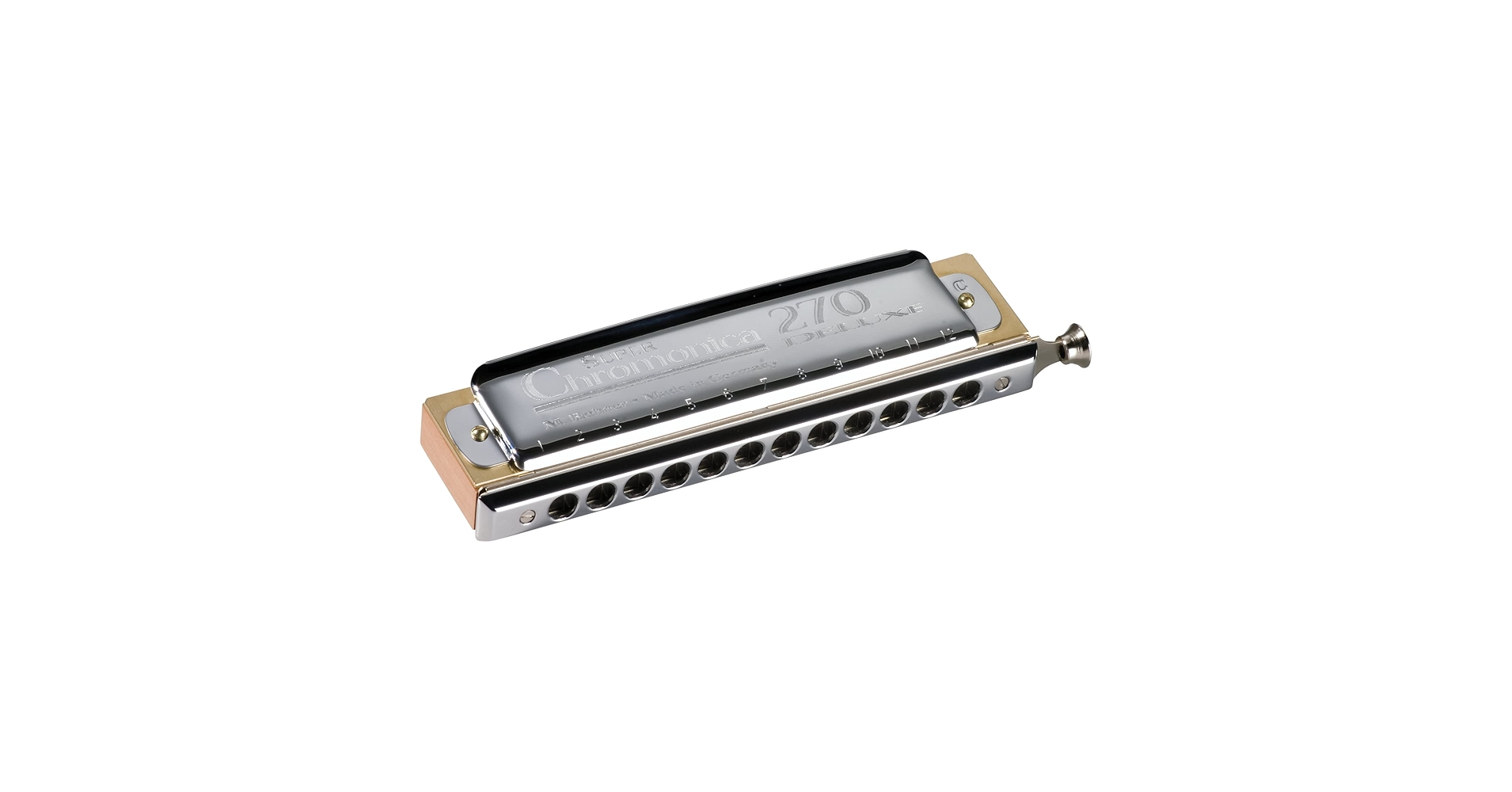 Amazon.com: Hohner Chromonica M754001 Deluxe : Musical