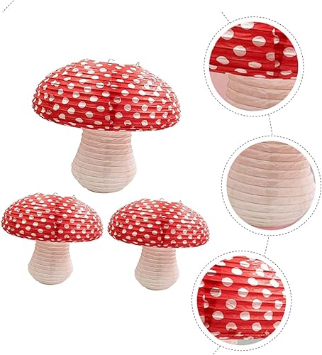 Miniatura 9 de Juego de 6 linternas colgantes de papel 3D para jardín y patio