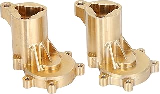 Crawler Portal Housing Cover, 2pcs Rear Exterior Portal Housing Brass Cover RC Accessories Fit for Redcat Gen8 Scout II 1/10 RC Crawler