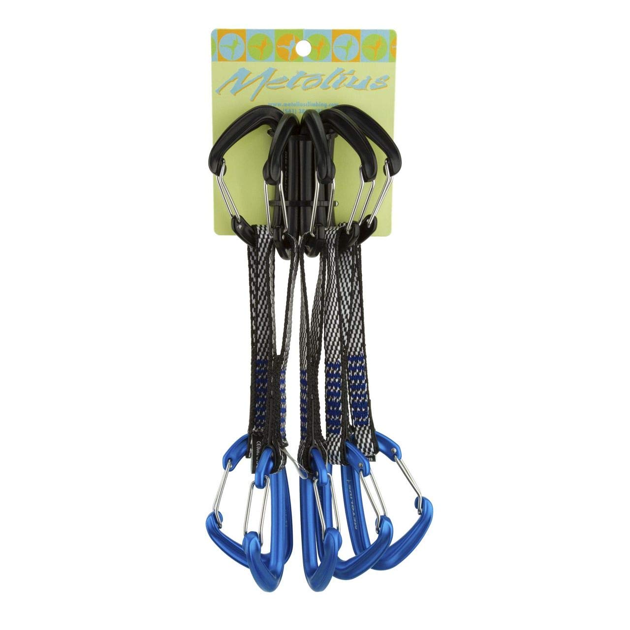 Metolius Bravo II Wiregate Expressset 5er Packs, 15cm
