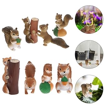 リス　人形　置物　動物　おもちゃ　玩具　西ドイツ　ヴィンテージ 西ドイツ ヴィンテージ Wagner リスの飾り物 - シトラスペーパー