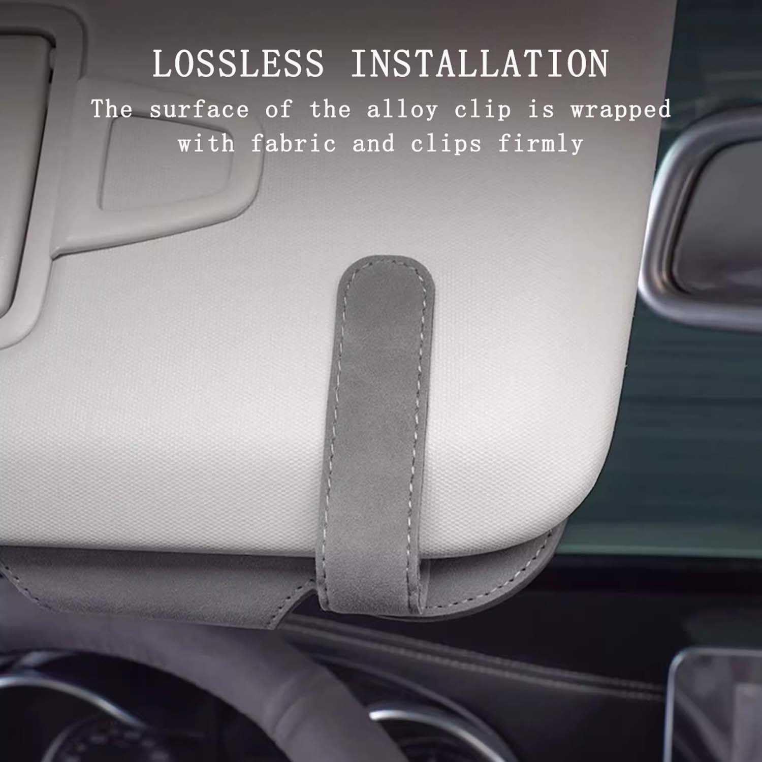 Porta Occhiali Auto per Mazda 2 Speed CX9 CX5 CX30 CX3 CX7 RX8 RX7 626 6,Parasole Porta Occhiali Auto per Occhiali Biglietti Accessori Auto Interni,A-Black