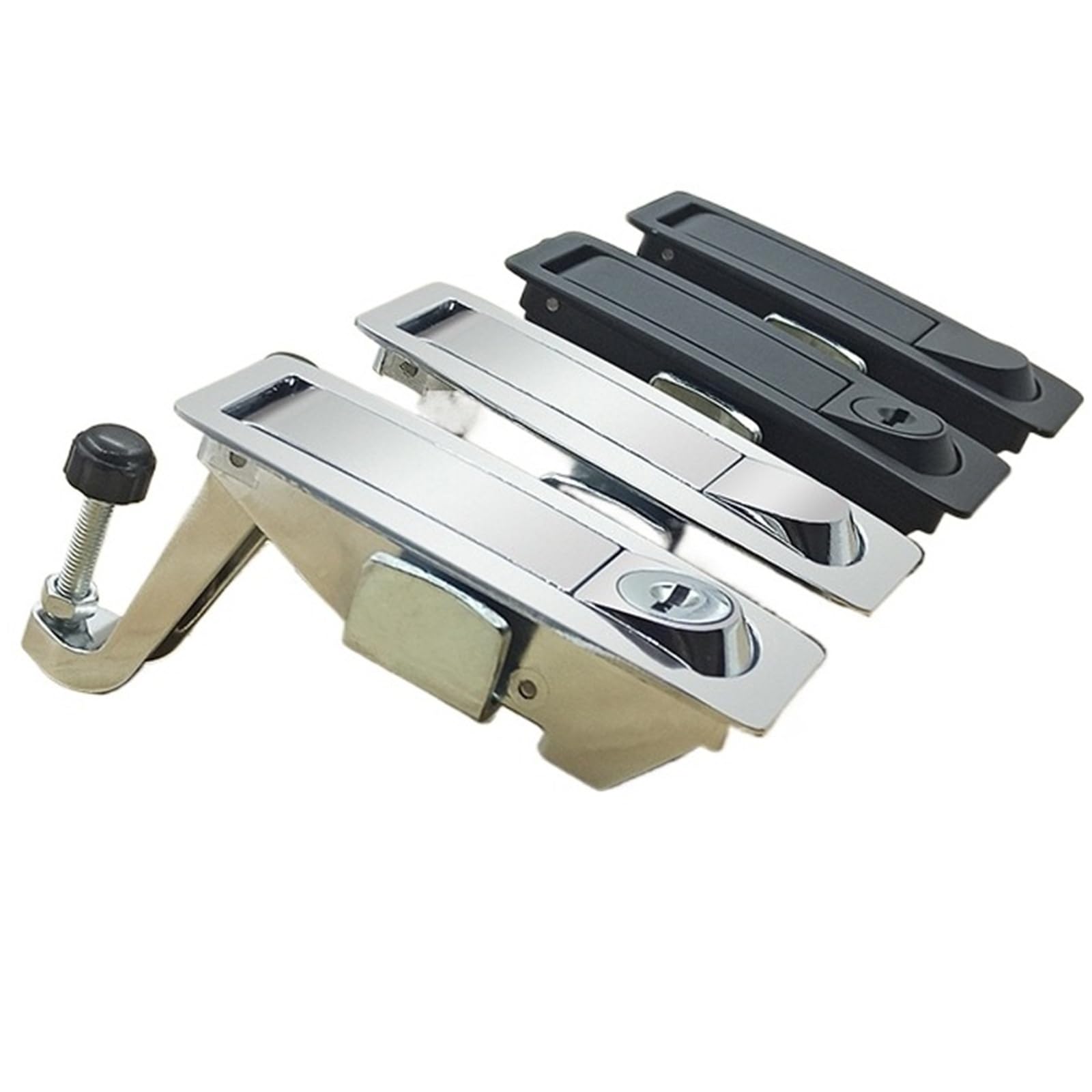 Iykqhwupyp Ms606-2On(Keyless) Ms606 Mechanical Equipment Lock Distribution Box Compression Lever Ms719-1C 1Pcs(Ms606-2On(Keyless))