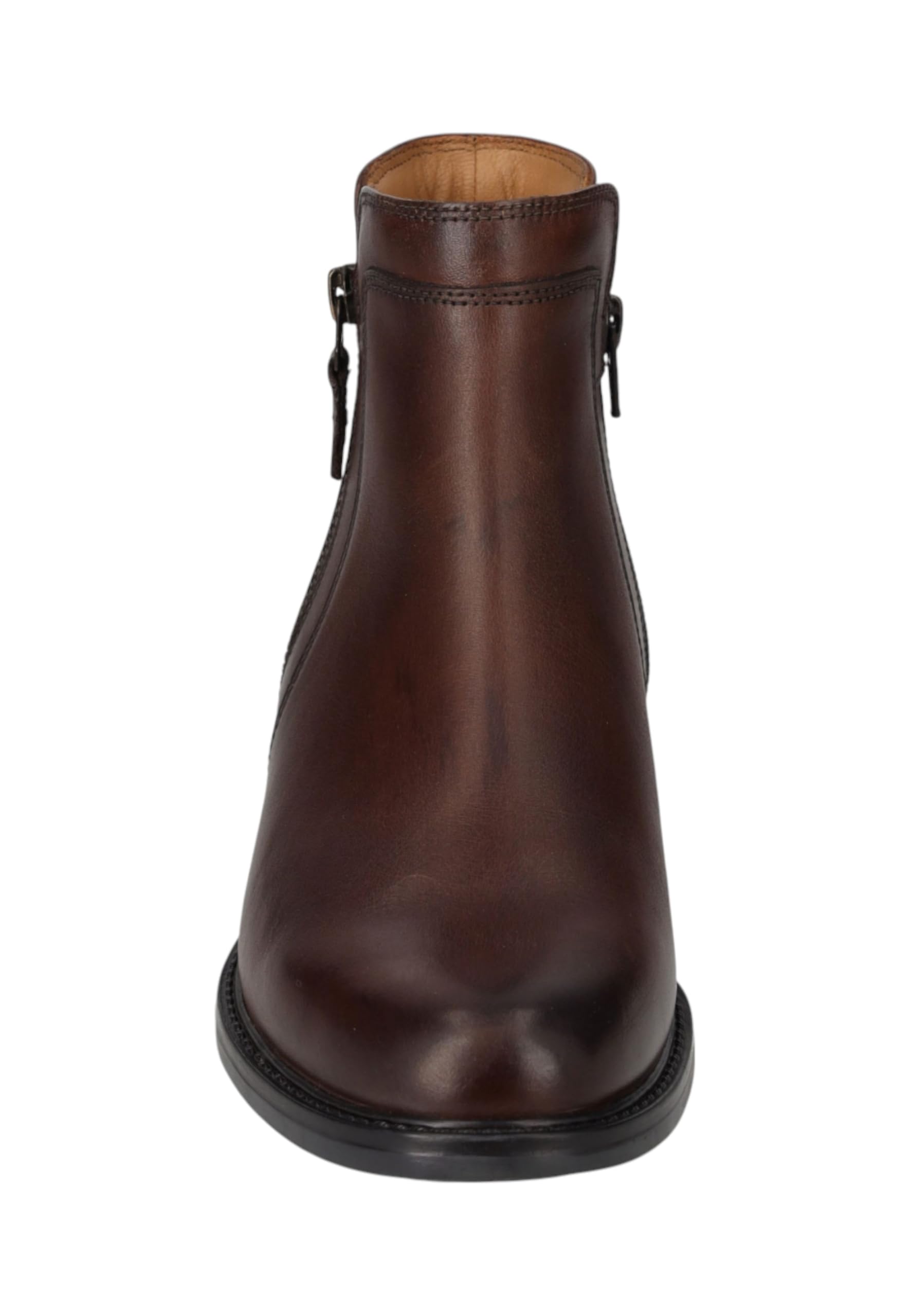 Valleverde Tronchetti Donna 17103 Pelle Nero o Marrone Calzature Casual