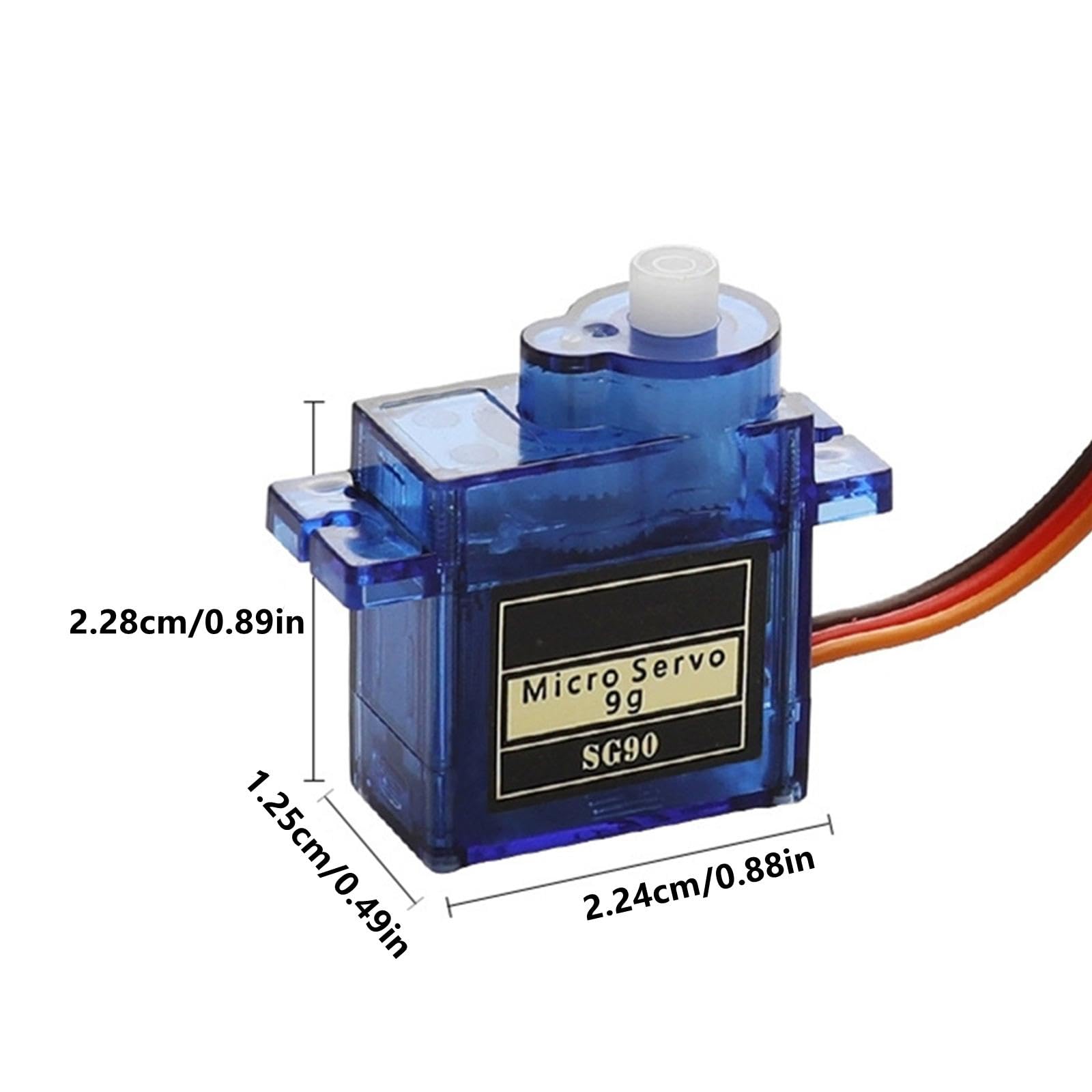 Plateforme Anti-vibration Double Avec 2 Servos SG90 9g – Pour Caméra FPV, Cardan Plastique 2 Axes