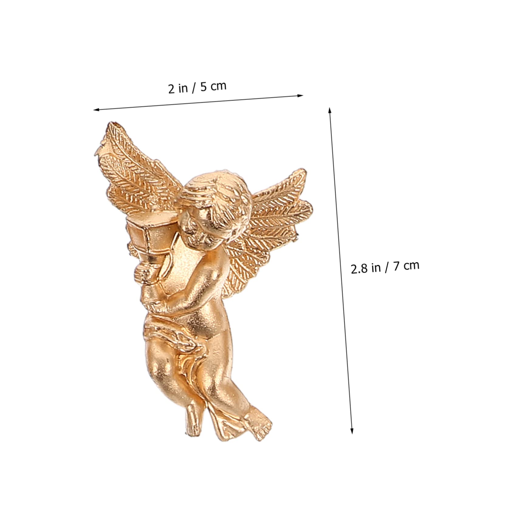TOPBATHY 96 Piezas Colgante Ángel De Navidad Adorno Colgante Navideño Adornos De Navidad Ángel Colgante Adorno Colgante De Árbol De Ángel De Muñeca Decoración El Plastico