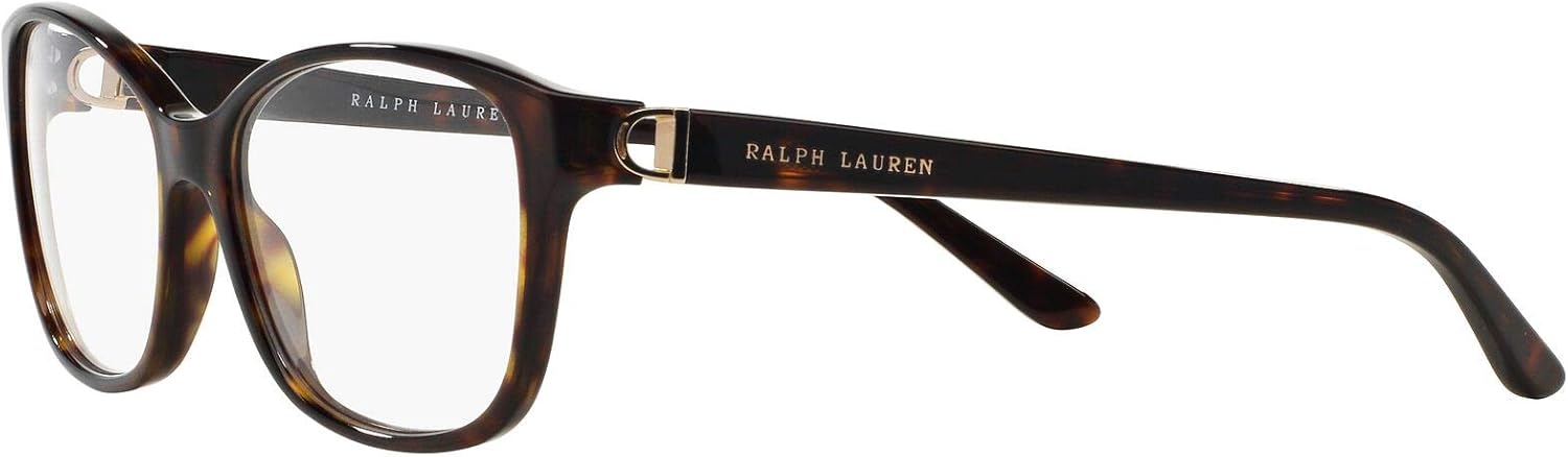 Ralph by Ralph Lauren Women's RL6136 Rectangular Prescription Eyewear Frames, Havana/Demo Lens, 53 mm image 3 of 5 B00ZISIGJG