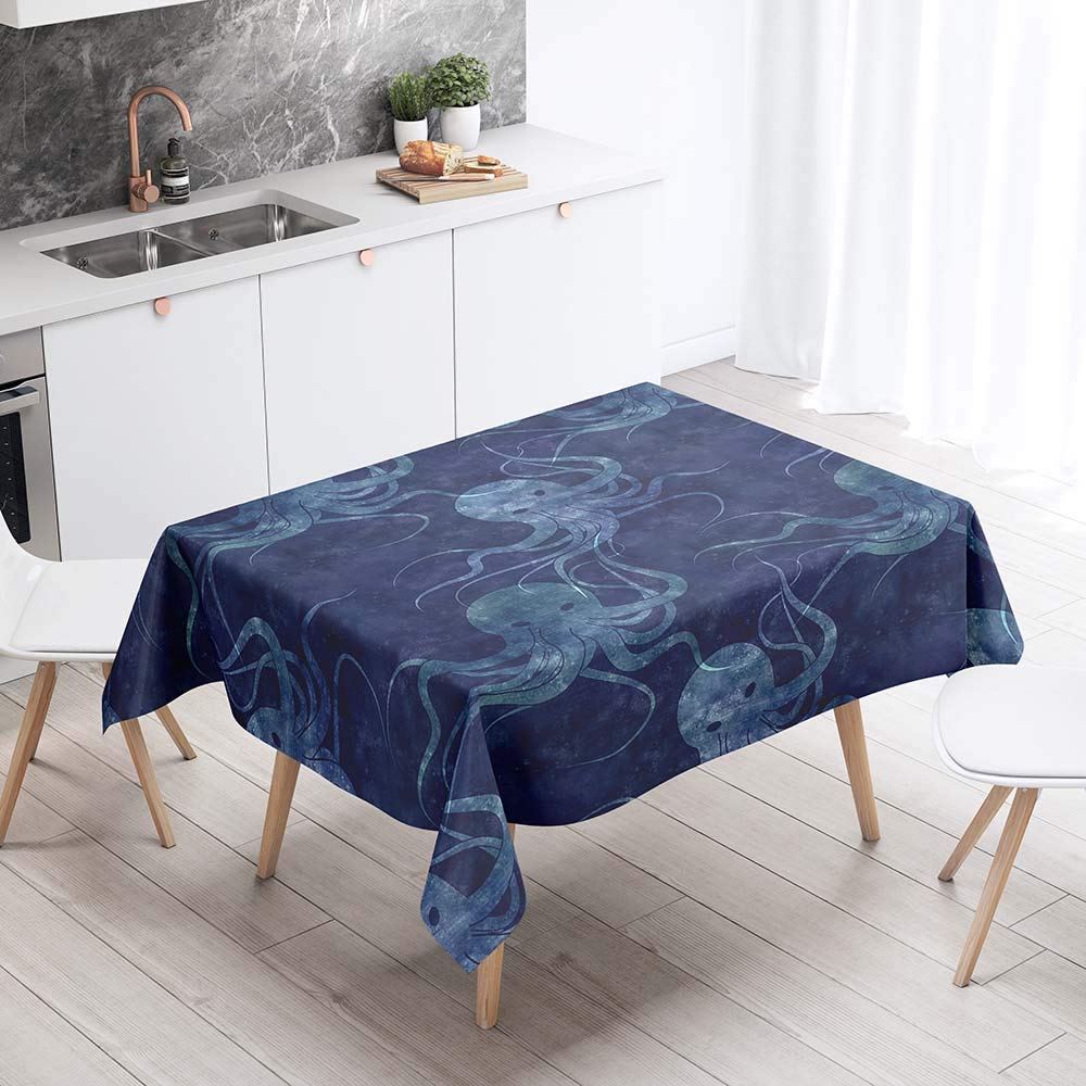 Tovaglia 3D Rettangolare DOTBUY Antimacchia – Impermeabile, 140x260 Cm, Per Interni/esterni, Con Guanti