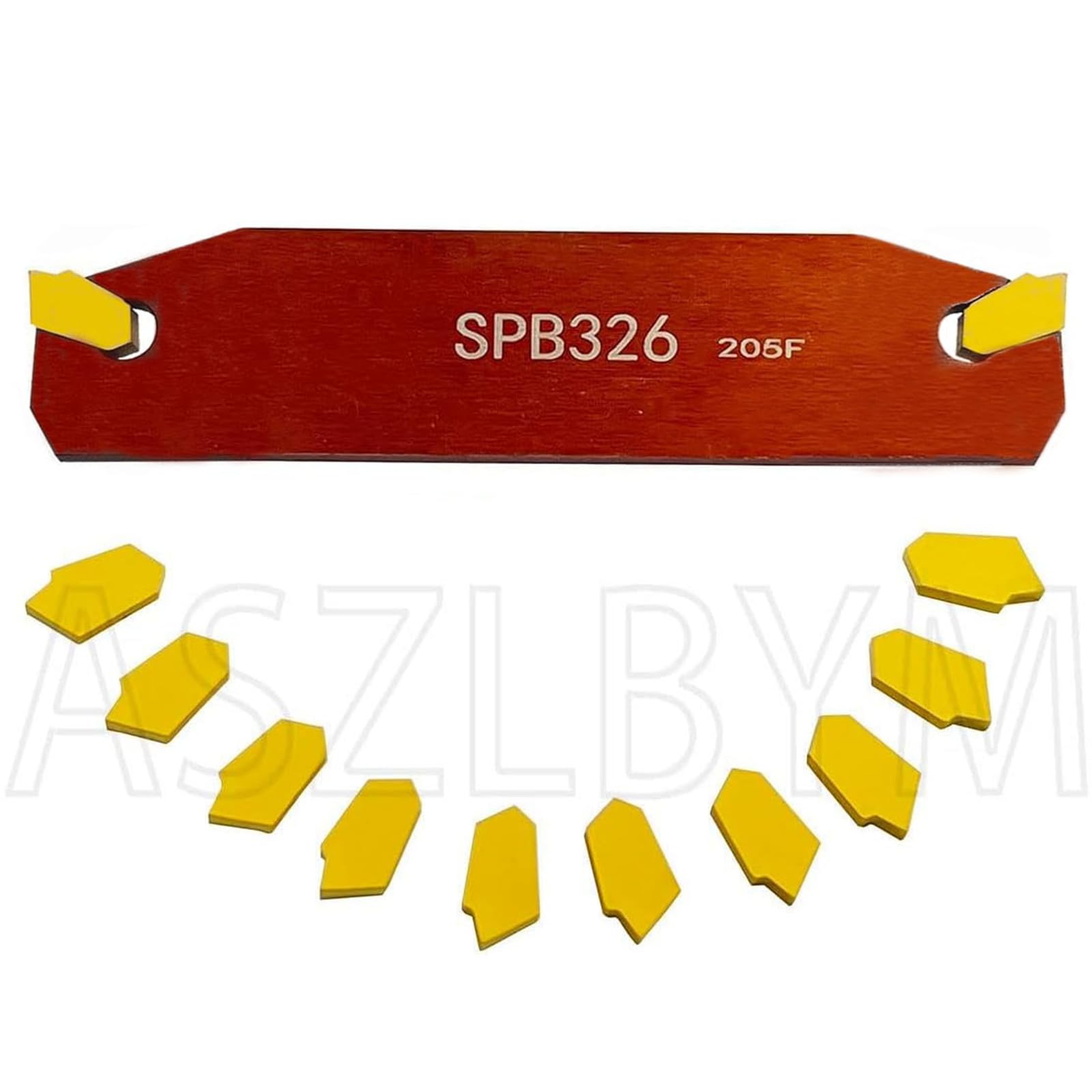 SPB326 SPB26-3 SP300 SMBB1626 Herramienta de corte de ranura 12 plaquitas de metal duro 3 mm