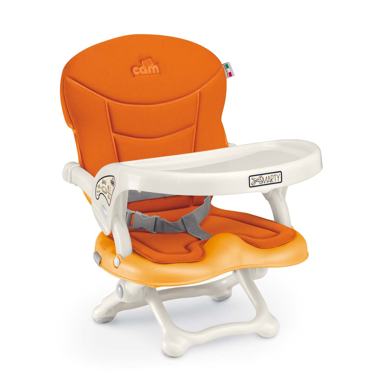 CAM Il Mondo del Bambino - art.S333/C30 - Rialzo da Sedia Smarty - 1800g - 6-36 Mesi - ARANCIO