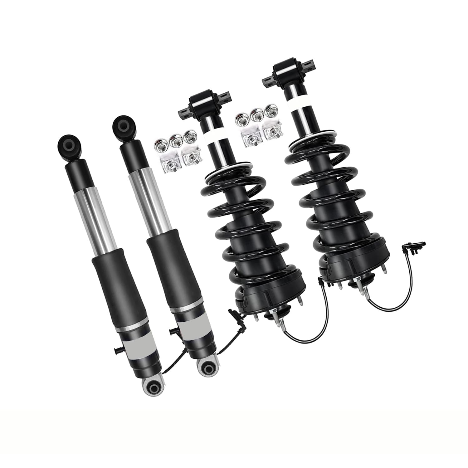 23312167 23151122 2 Gruppo puntone anteriore e ammortizzatore posteriore compatibile con GMC Yukon Compatibile con Cadillac Escalade ESV Compatibile con Suburban Compatibile con Tahoe