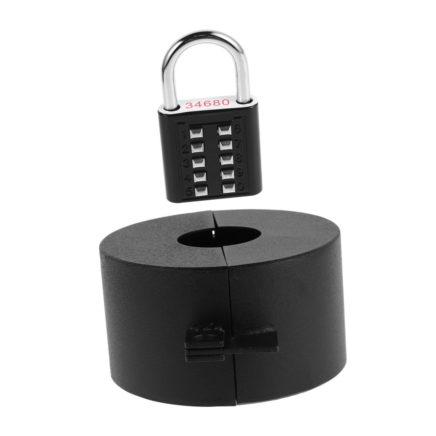 ARTIBETTER Hotel Safety Device Doorknob Lock Cover Childproof Protector for Hotel Entry Door Anti-Turn Knob Guard Easy Install Lock-Out Safety