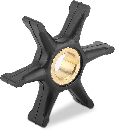 Impulsor de bomba de agua, 377178 775519 18-3003, impulsor marino fuera de borda de goma de cobre apto para motor fuera de borda Johnson Evinrude