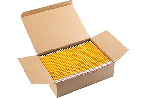 Madisi Wood-Cased Pre-Sharpened School Pencils