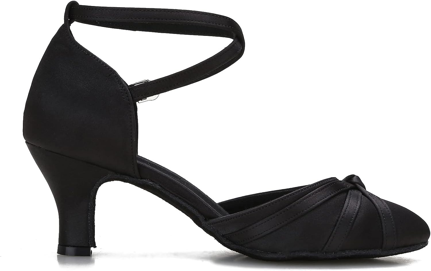 Ballroom Dance Shoes Ladies Dance Shoes Closed Toe Dance Shoes Social Dancing Shoes for Women with High 2.5"