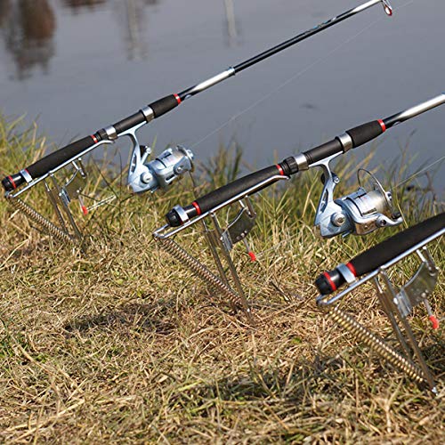 CLISPEED BESPORTBLE Automático Primavera Suporte de Vara De Pesca Titular da Vara de Pesca Pólo Titu