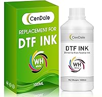 Vista 8 de Tinta DTF Prémium 3000ML - Tinta de transferencia DTF para película PET, Tinta DTF recargable para Epson ET-8550, L1800, L800, XP15000, R2400, P400