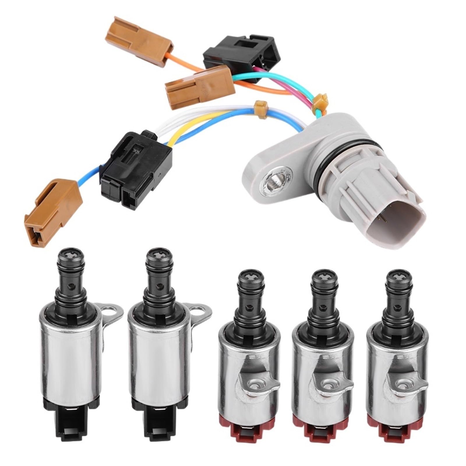 Wxnlbb One Color 1 Set 28400-Prp-004,28500-Prp-004 Cvt Transmission Shift Solenoid Valve Gearbox Wiring Harness Compatible With Honda Accord Cr-V Rsx