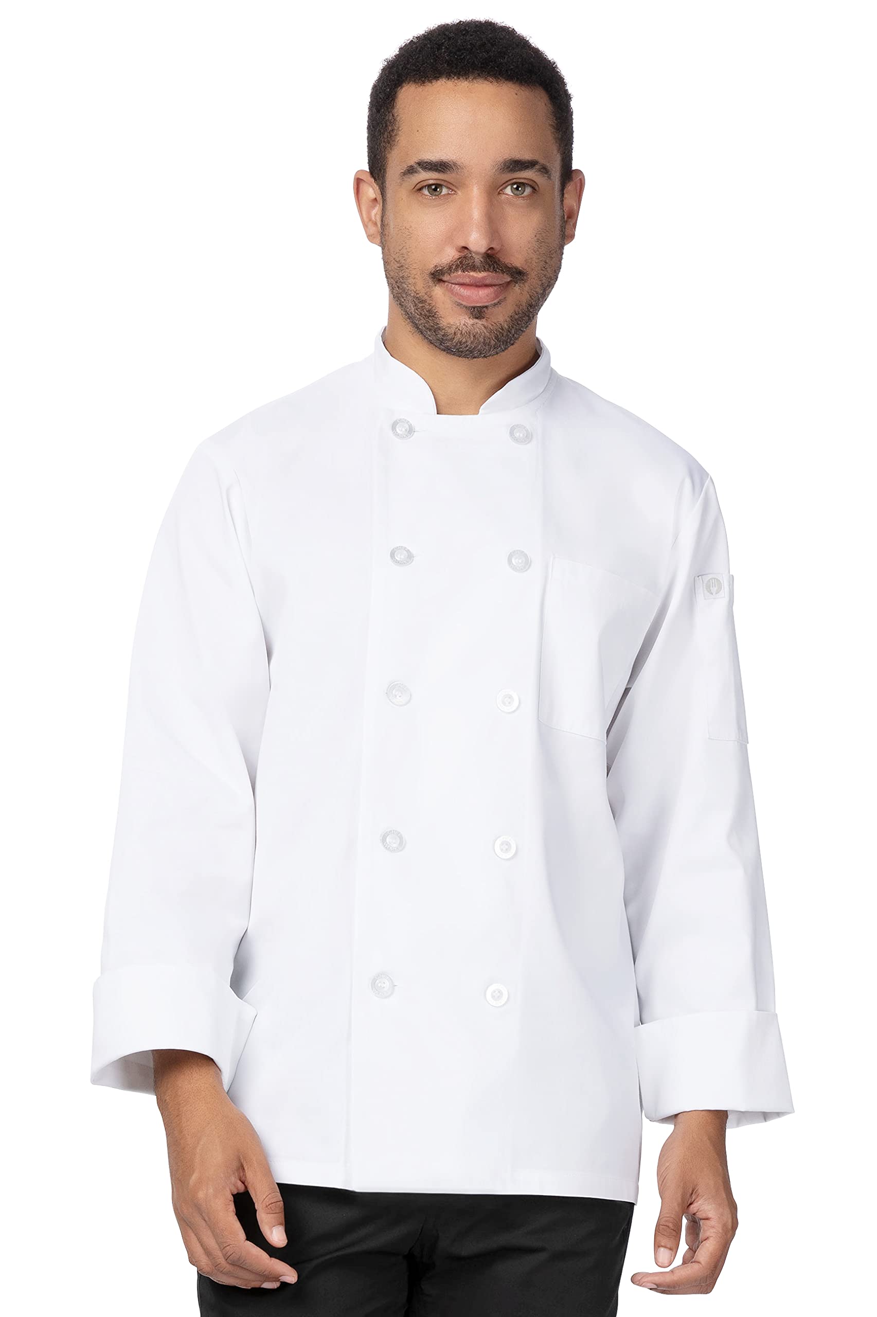 Chef Works Cappotto da Chef Sostenibile Le Mans Giacca da Cuoco Unisex-Adulto