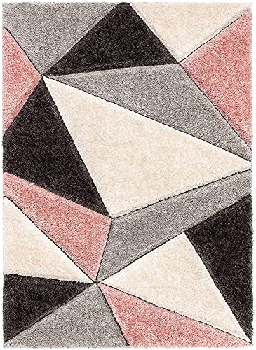 Image of Modern Soft 3D Shaggy Fur Carpets for Living Room Thick Fluffy Rugs for Bedroom, 7x10 feet, Multi Color
