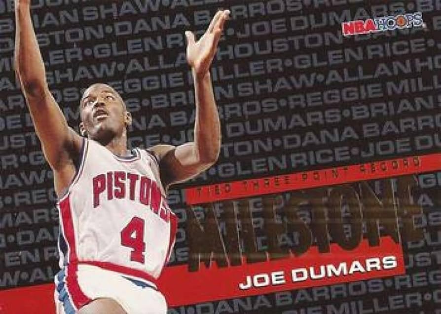 Amazon.com: 1995-96 NBA Hoops Series 1#209 Joe Dumars Detroit