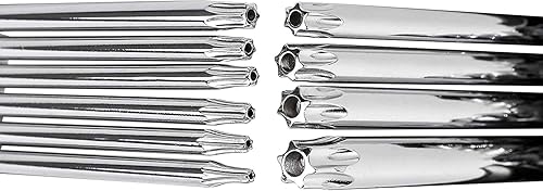 Miniatura 7 de ARES 44000-Juego de llaves de estrella plegables a prueba de manipulaciones de 10 piezas, los tamaños incluyen T-6 a T-30 - Construcción de acero
