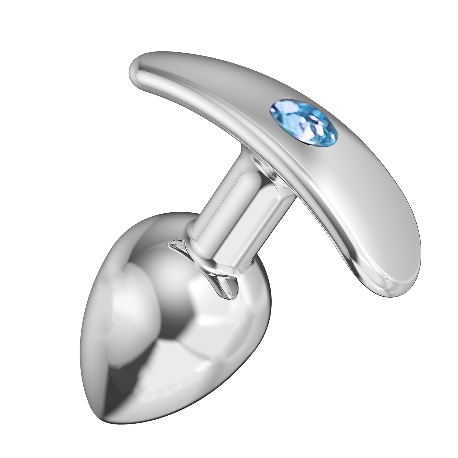 Anal Plug Butt Plug Adult Sex Toy for Beginner, Jewel Adult Aanl Toys with T-Shaped Base,Comfortable Long-Term Wear, Premium Small Training Buttplug, Sex Toys for Women Men Couples: T-Blue