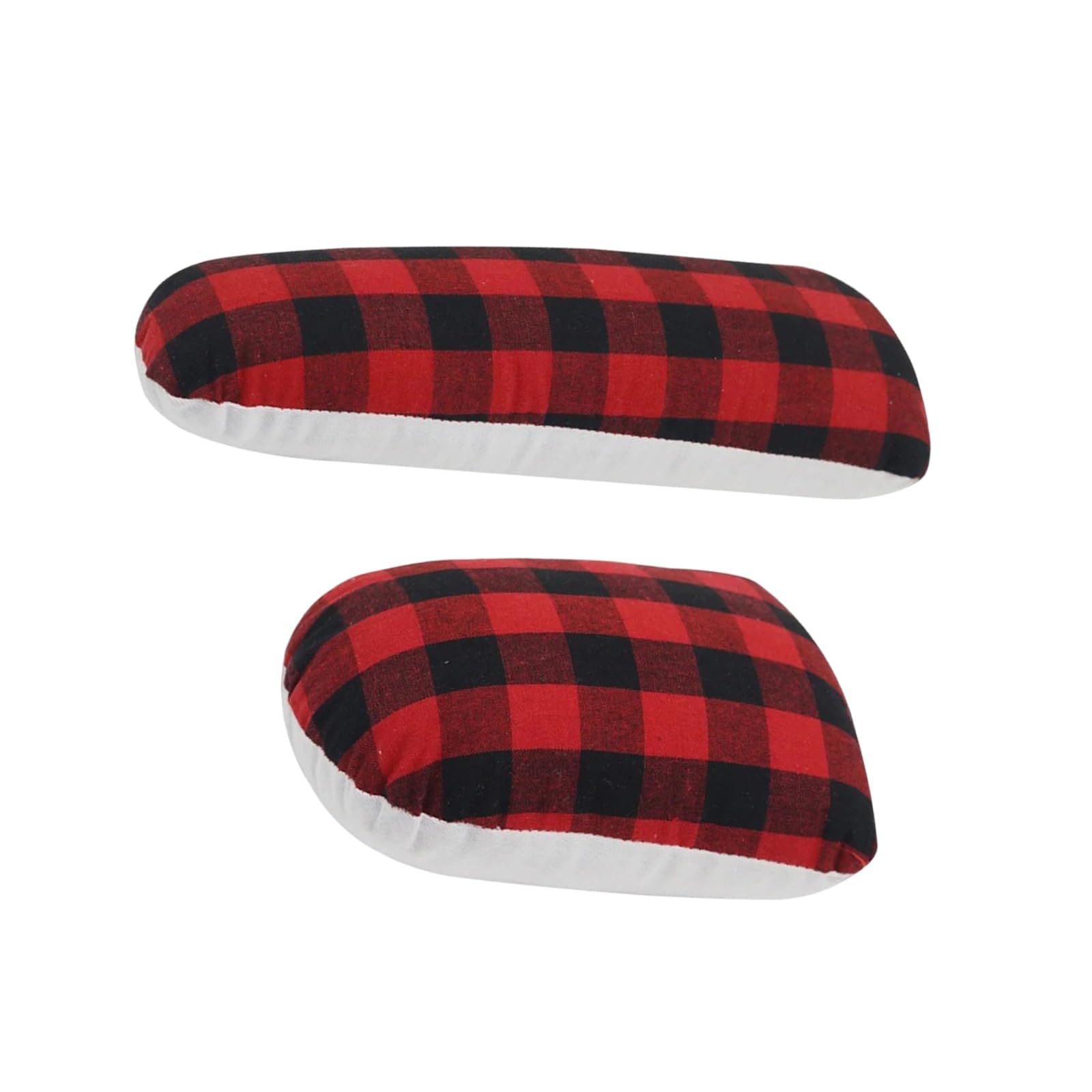 Garment Pressing Cushion Pair for Tailoring and Quilting, Sleeve Roll Ham for Detail Ironing on Collars, Seams, Sleeves, and Pant Legs Tailor Pressing Tools Sewing Ham Sleeve Roll Collar Press