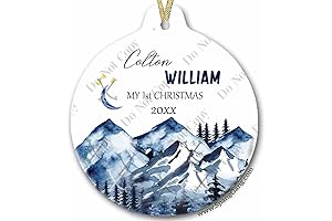 2021 Personalized Boy's Ornament: Capture Cherished Memories