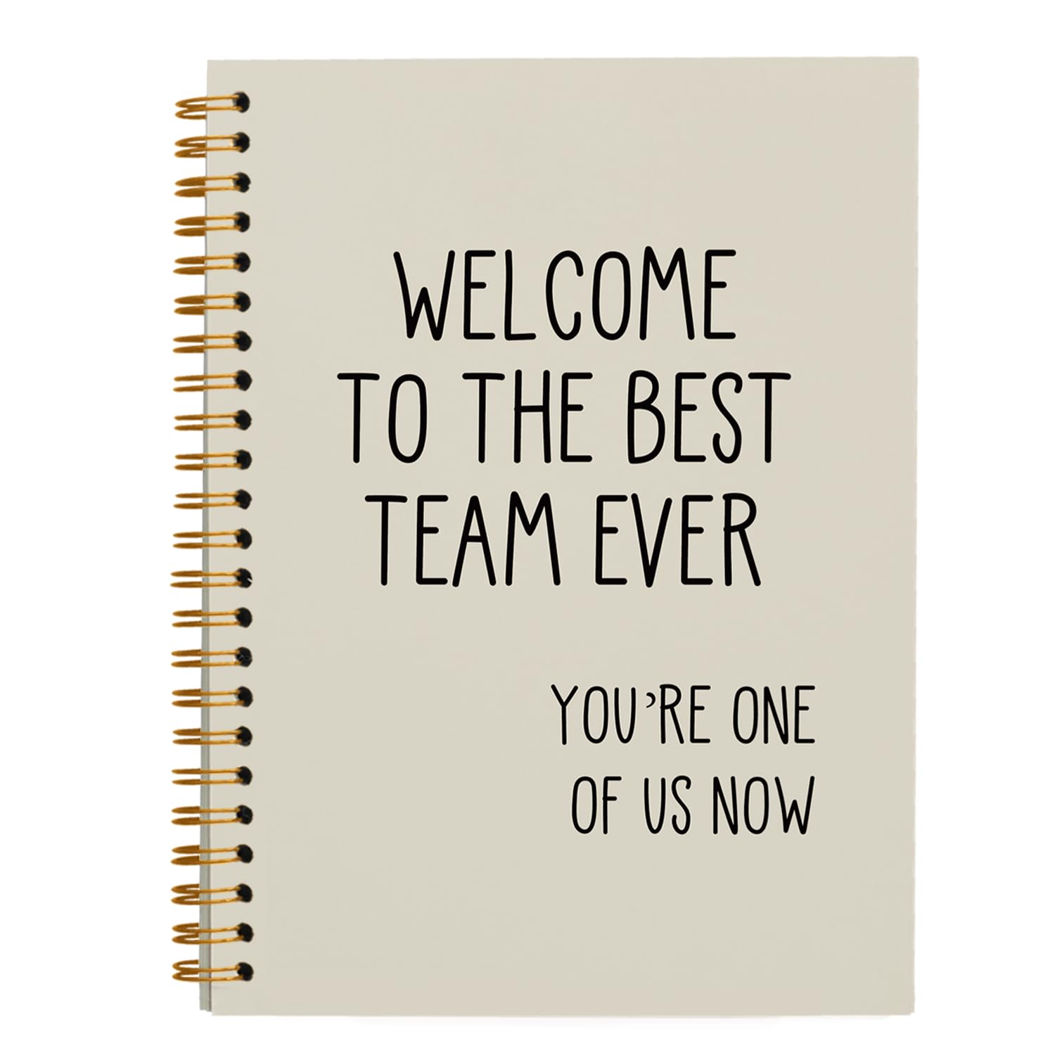 Regalos de equipo de agradecimiento: cuaderno beige OXW para nuevos empleados 7