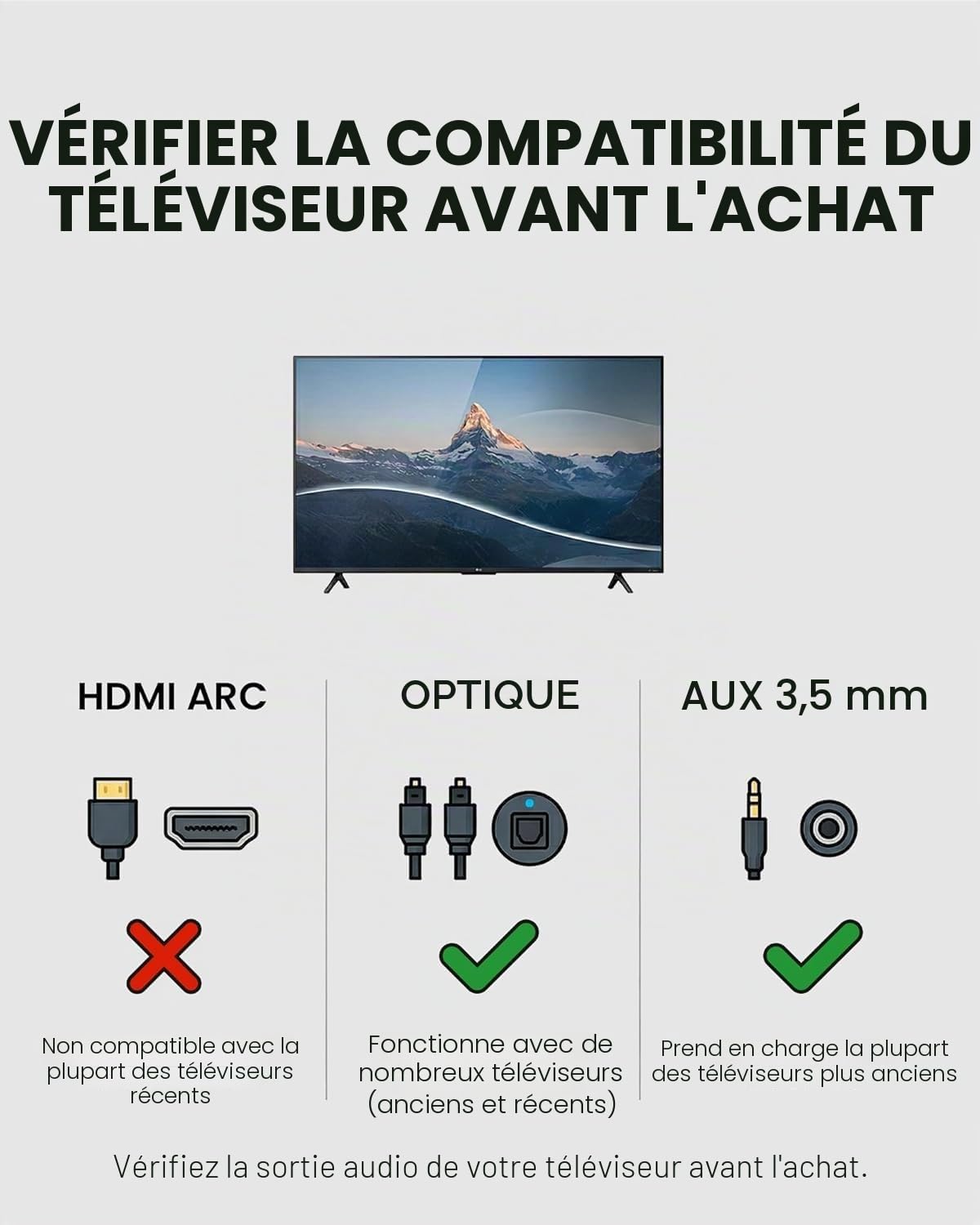 Avantree HT4186 Casque sans fil pour TV avec Transmetteur Bluetooth, Ecouteur Bluetooth pour Télévision, Support Audio Optique, RCA, AUX 3.5mm, Plug & Play, Low Latency pour PC & Gaming, Longue portée