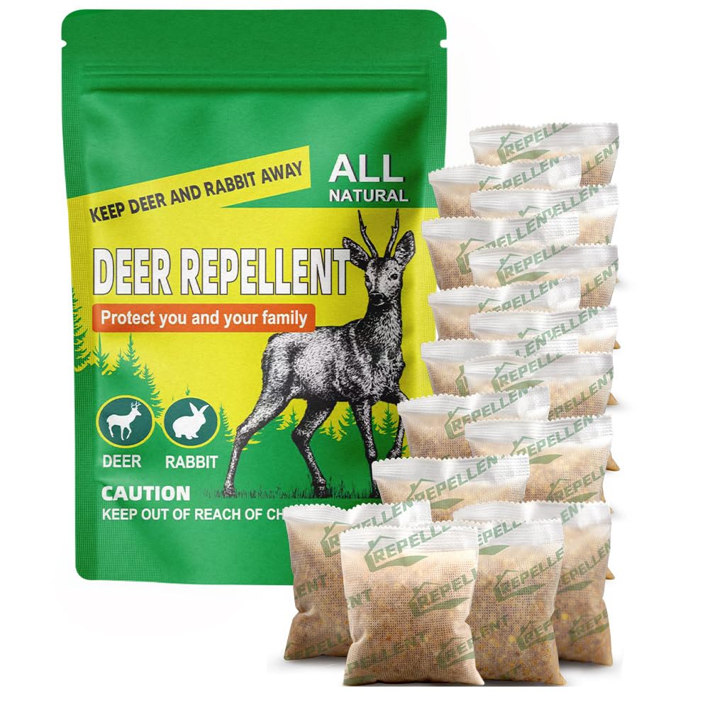 Photo 1 of LAQDECDV Deer & Rabbit Repellent - 16 Pouches
